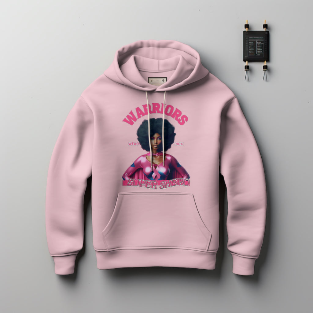 Warrior Shero Pink Hoodies