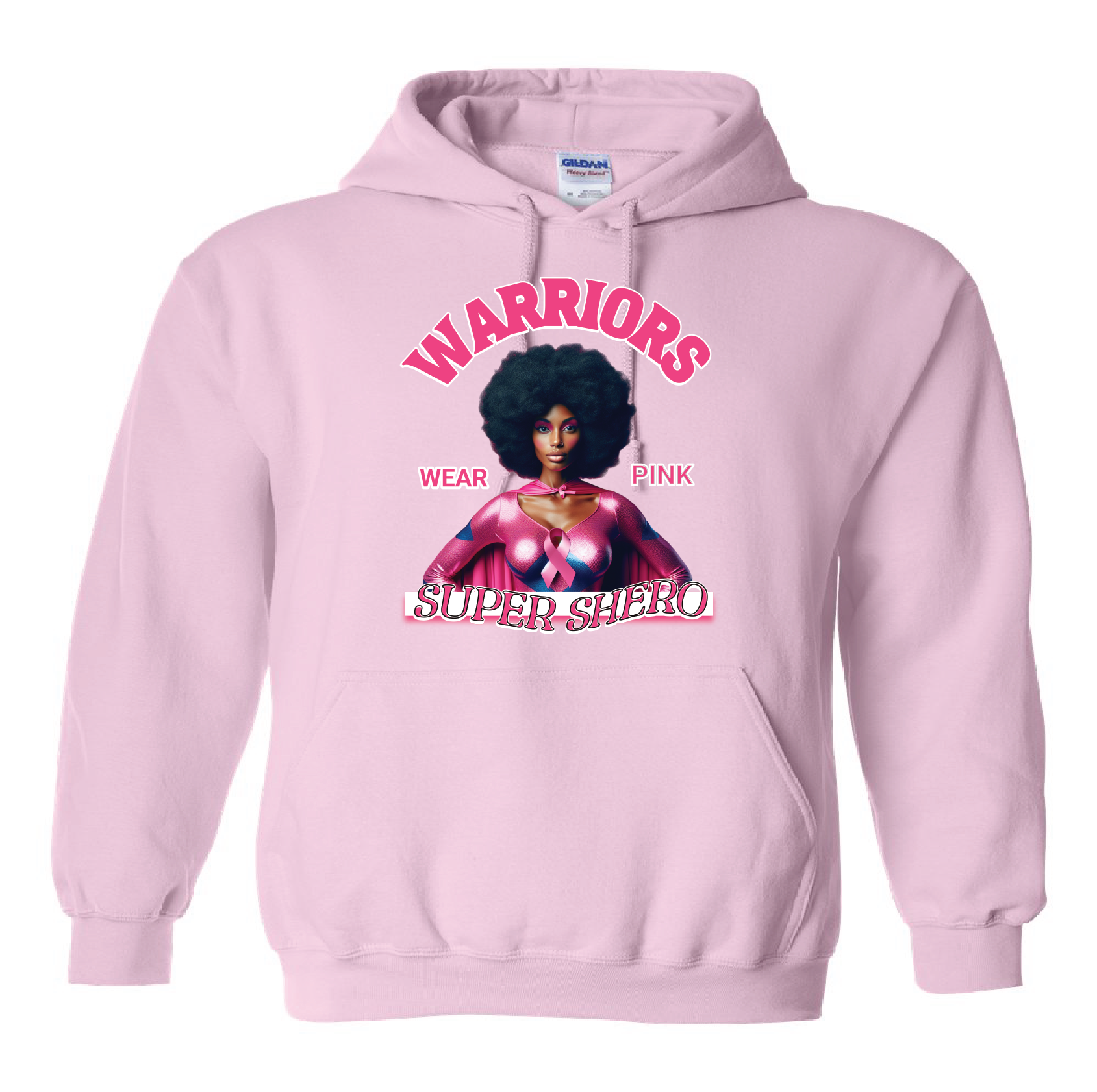 Warrior Shero Ebony Duel Side Hoodie