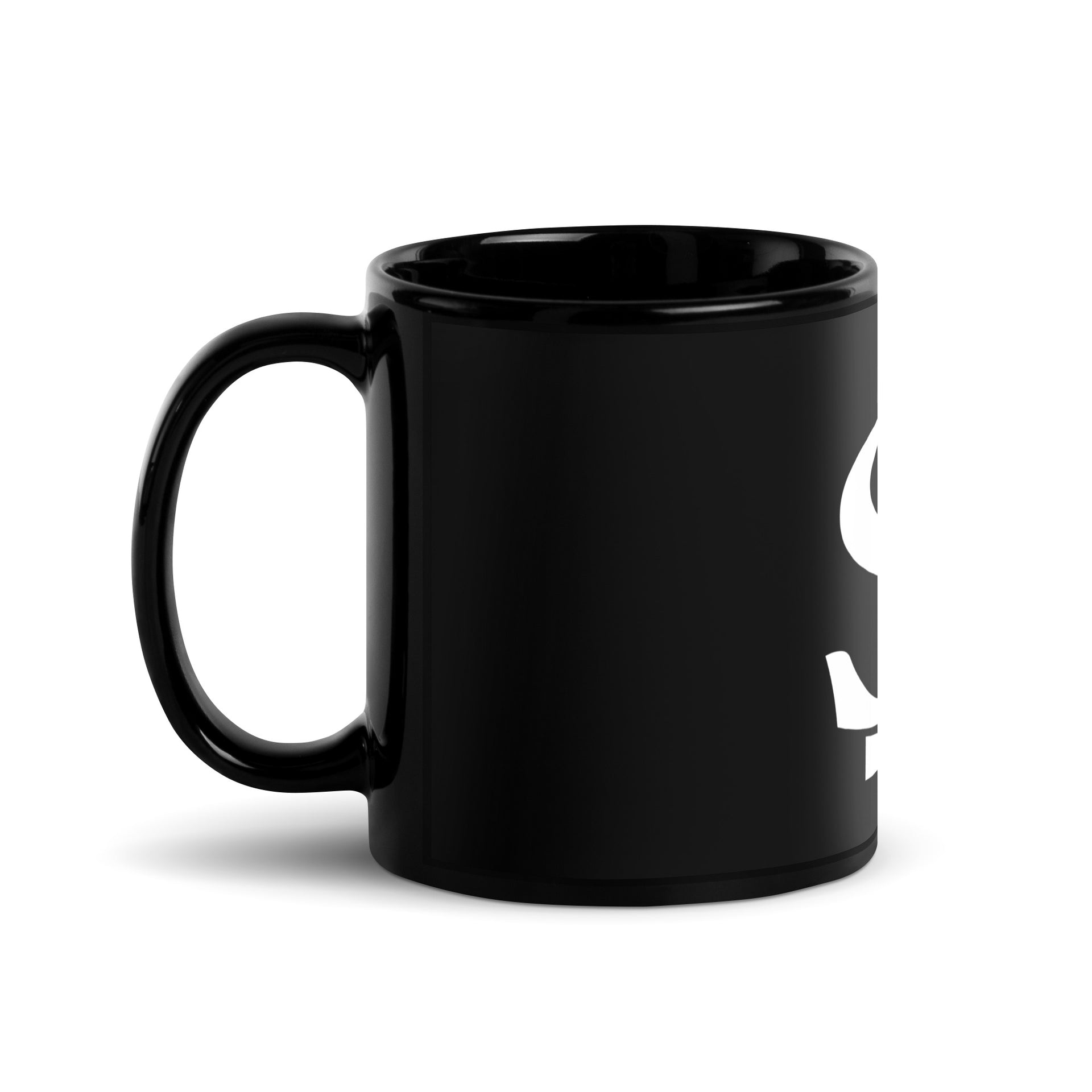 Black Glossy Mug