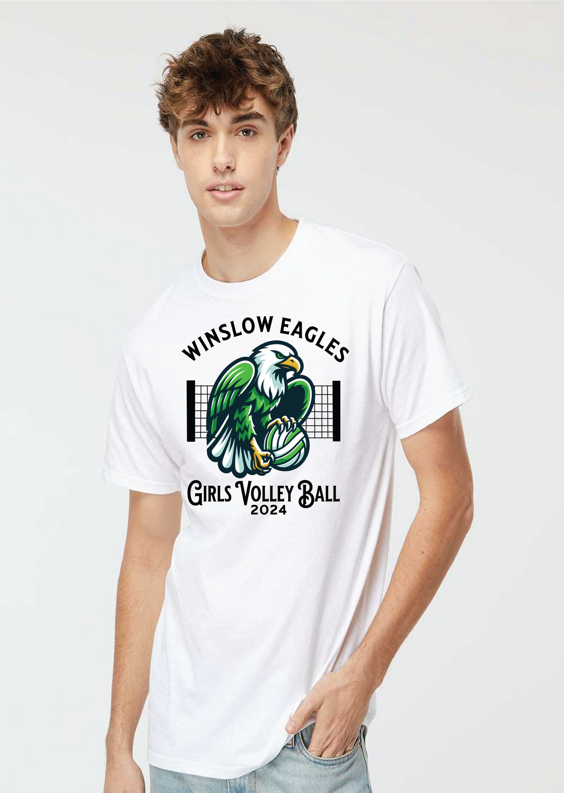 Winslow men size Volleyball shirt